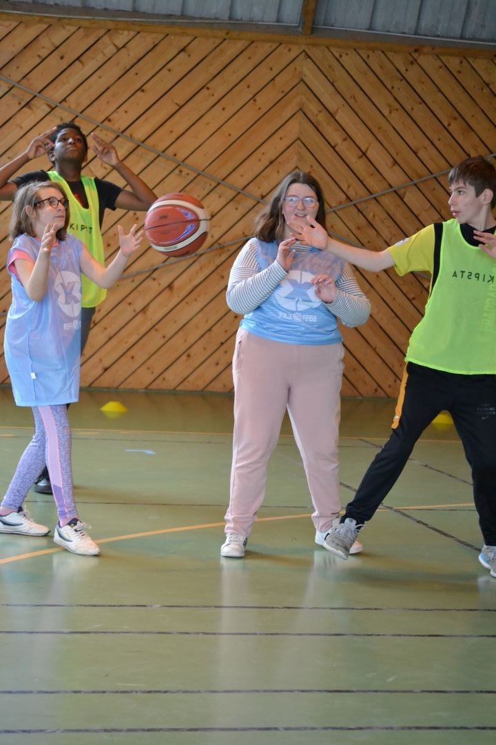 Les filles en action...